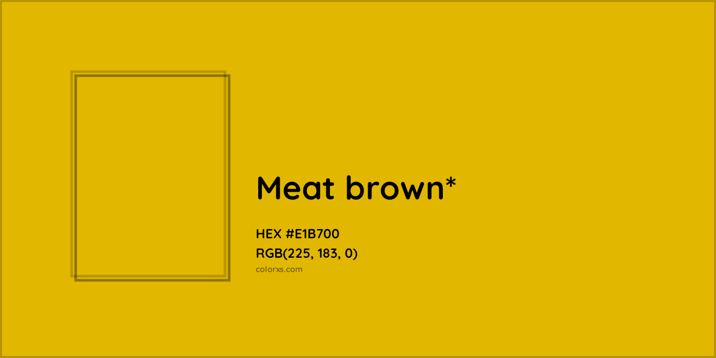 HEX #E1B700 Color Name, Color Code, Palettes, Similar Paints, Images