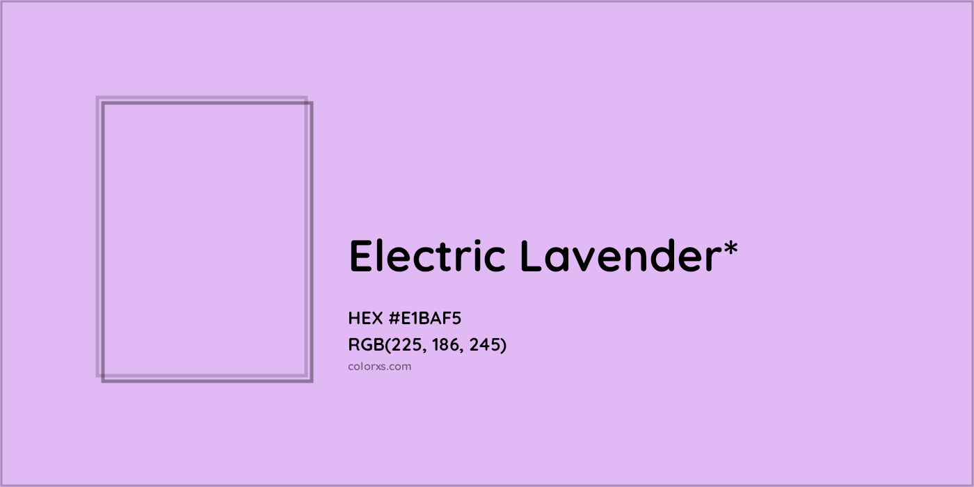 HEX #E1BAF5 Color Name, Color Code, Palettes, Similar Paints, Images