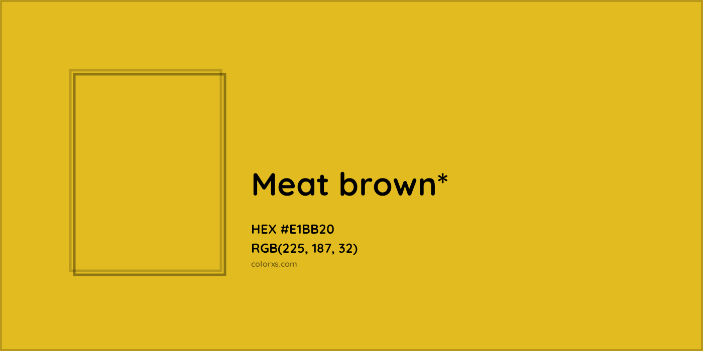 HEX #E1BB20 Color Name, Color Code, Palettes, Similar Paints, Images