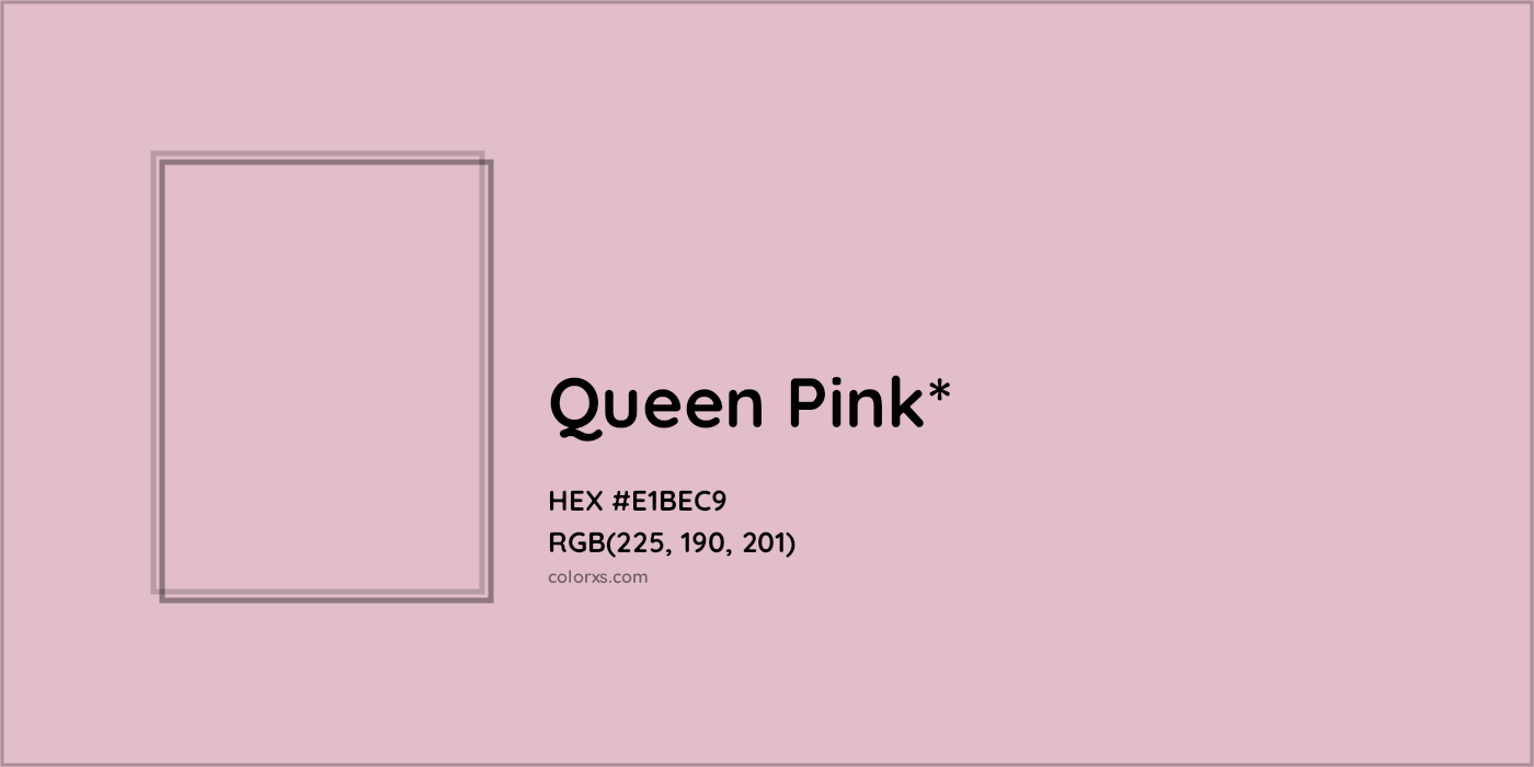 HEX #E1BEC9 Color Name, Color Code, Palettes, Similar Paints, Images