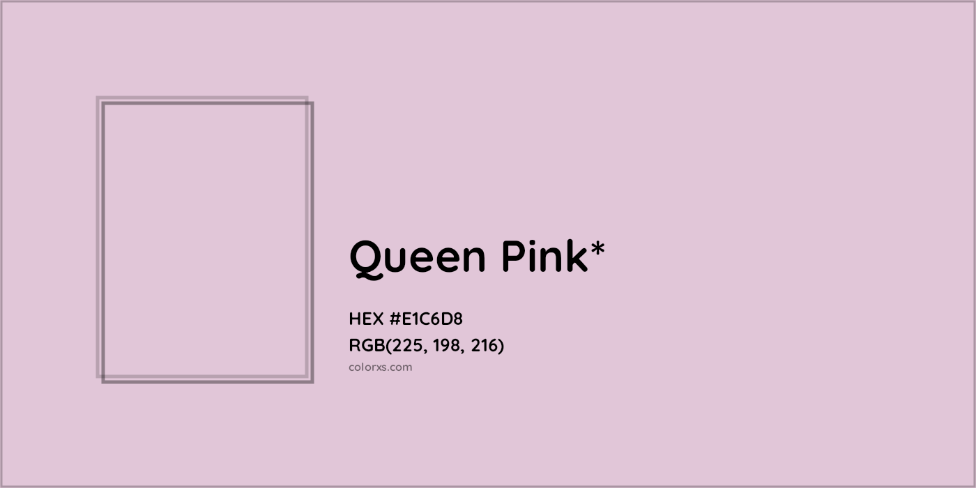 HEX #E1C6D8 Color Name, Color Code, Palettes, Similar Paints, Images
