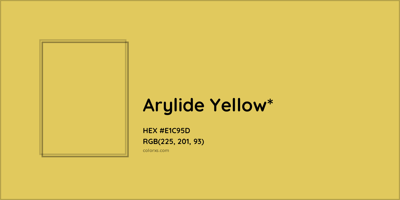 HEX #E1C95D Color Name, Color Code, Palettes, Similar Paints, Images