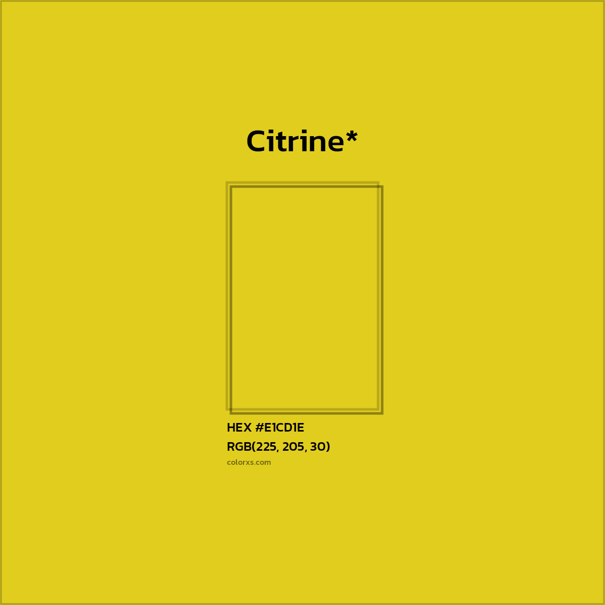 HEX #E1CD1E Color Name, Color Code, Palettes, Similar Paints, Images
