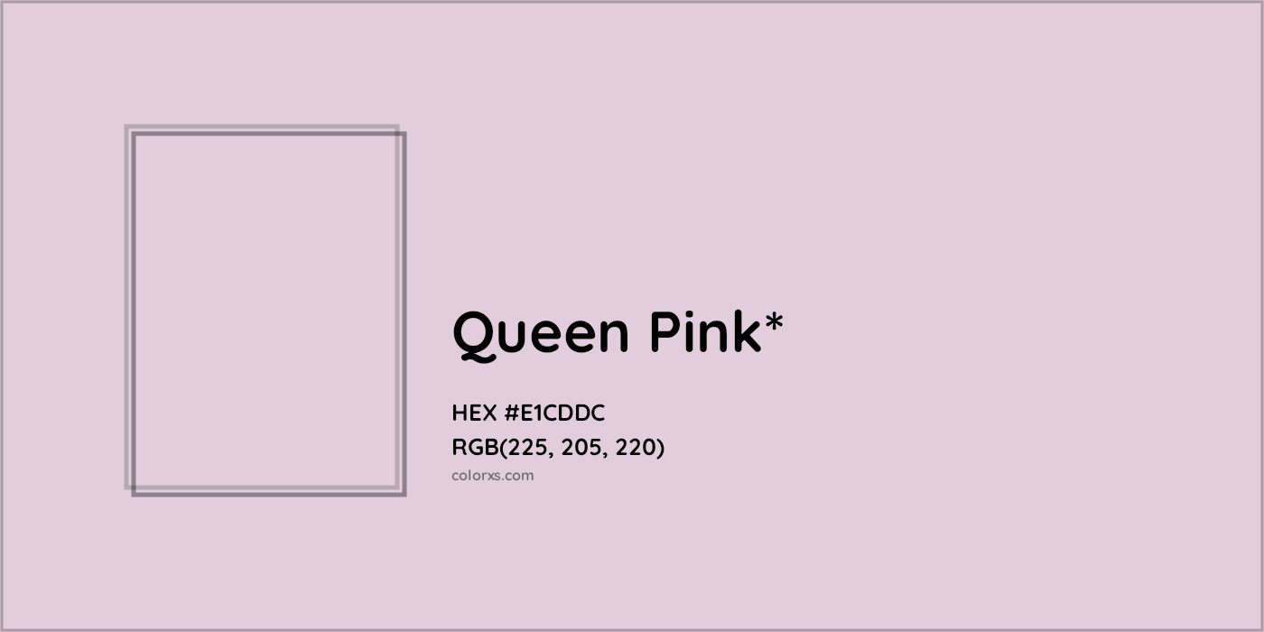 HEX #E1CDDC Color Name, Color Code, Palettes, Similar Paints, Images