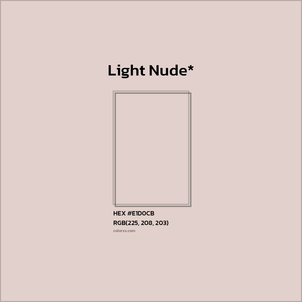 HEX #E1D0CB Color Name, Color Code, Palettes, Similar Paints, Images