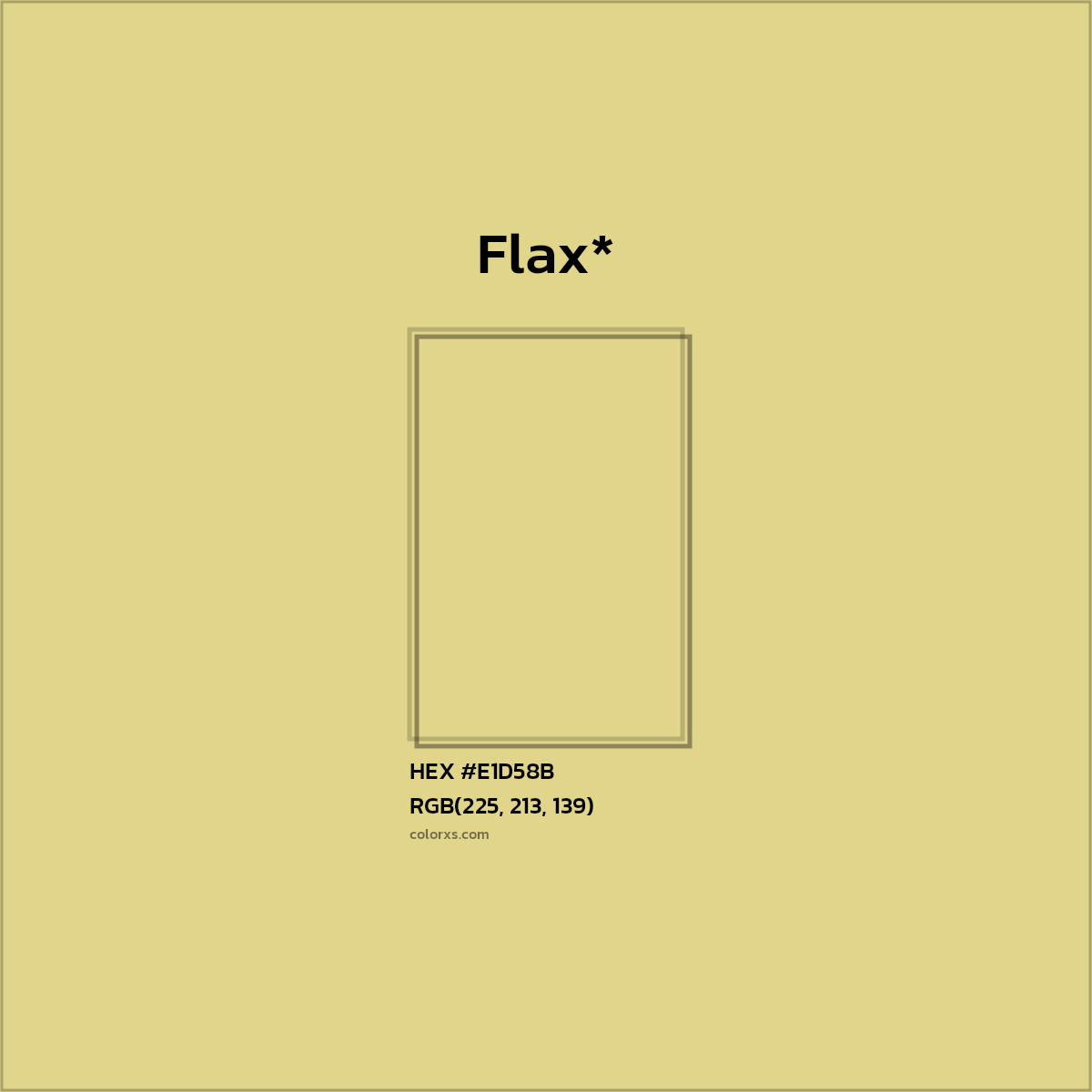 HEX #E1D58B Color Name, Color Code, Palettes, Similar Paints, Images