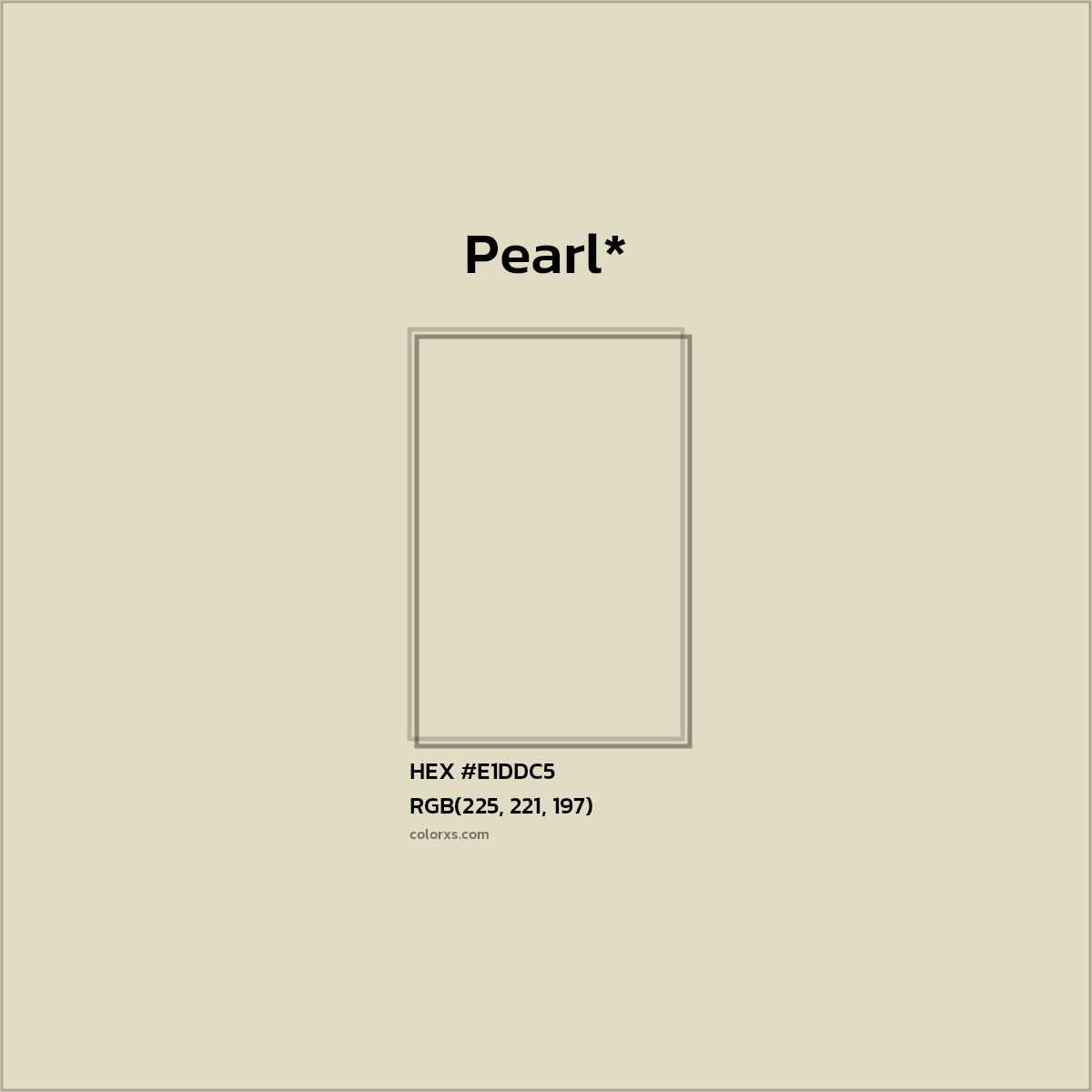 HEX #E1DDC5 Color Name, Color Code, Palettes, Similar Paints, Images