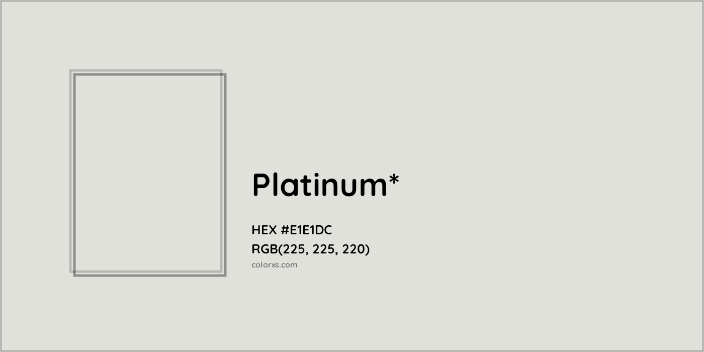HEX #E1E1DC Color Name, Color Code, Palettes, Similar Paints, Images