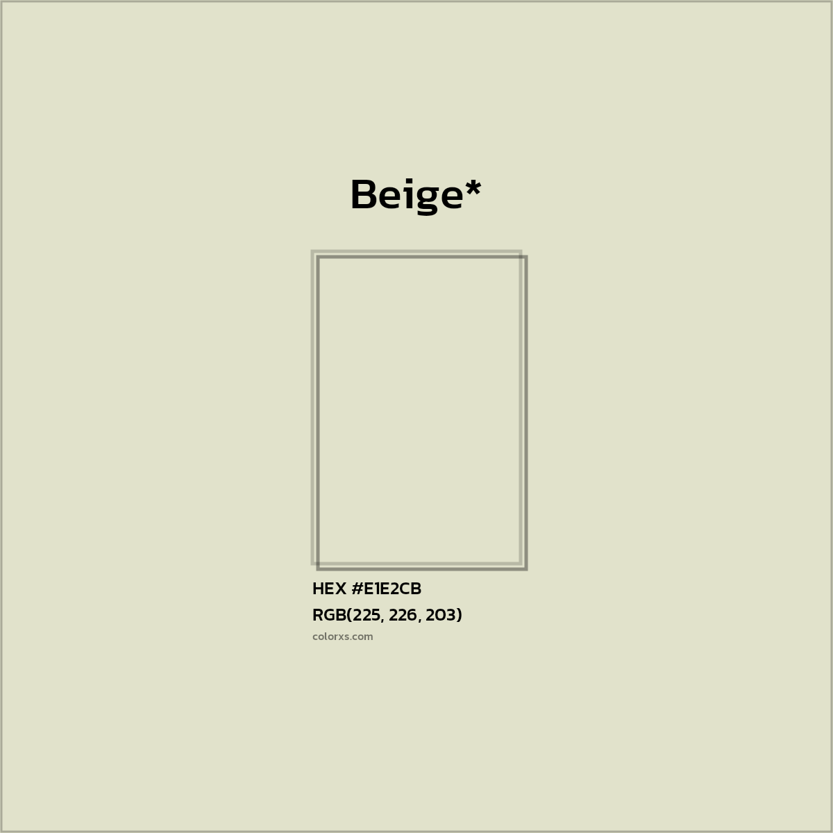 HEX #E1E2CB Color Name, Color Code, Palettes, Similar Paints, Images