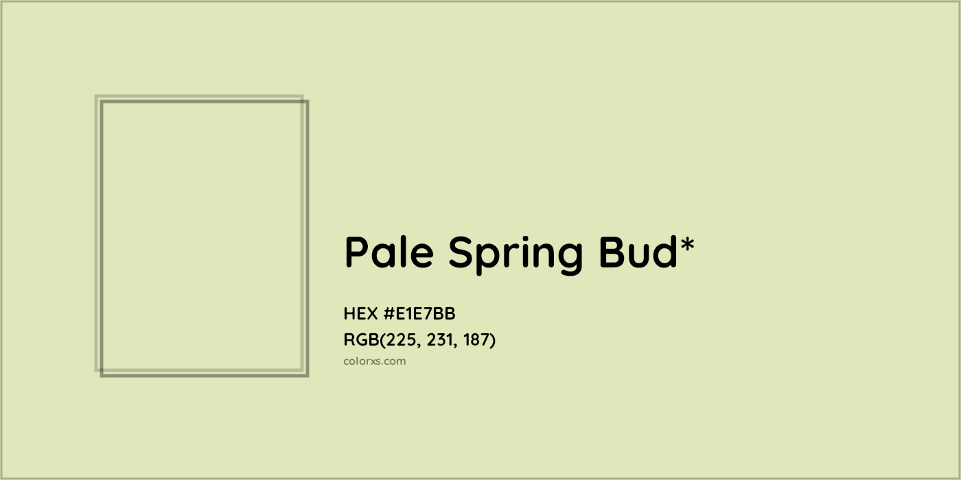 HEX #E1E7BB Color Name, Color Code, Palettes, Similar Paints, Images