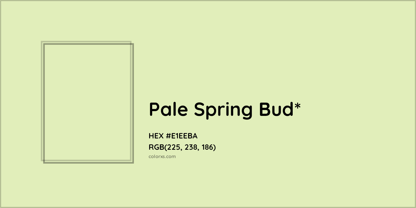 HEX #E1EEBA Color Name, Color Code, Palettes, Similar Paints, Images