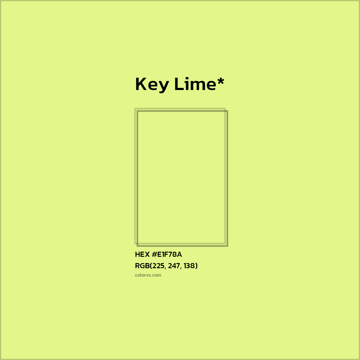 HEX #E1F78A Color Name, Color Code, Palettes, Similar Paints, Images