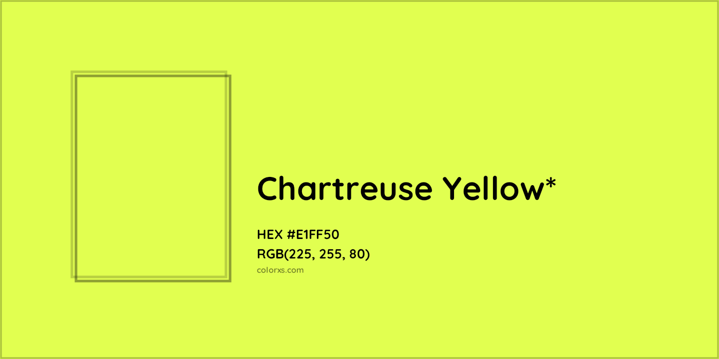 HEX #E1FF50 Color Name, Color Code, Palettes, Similar Paints, Images