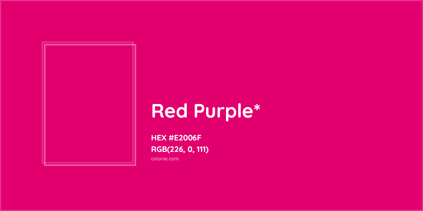 HEX #E2006F Color Name, Color Code, Palettes, Similar Paints, Images