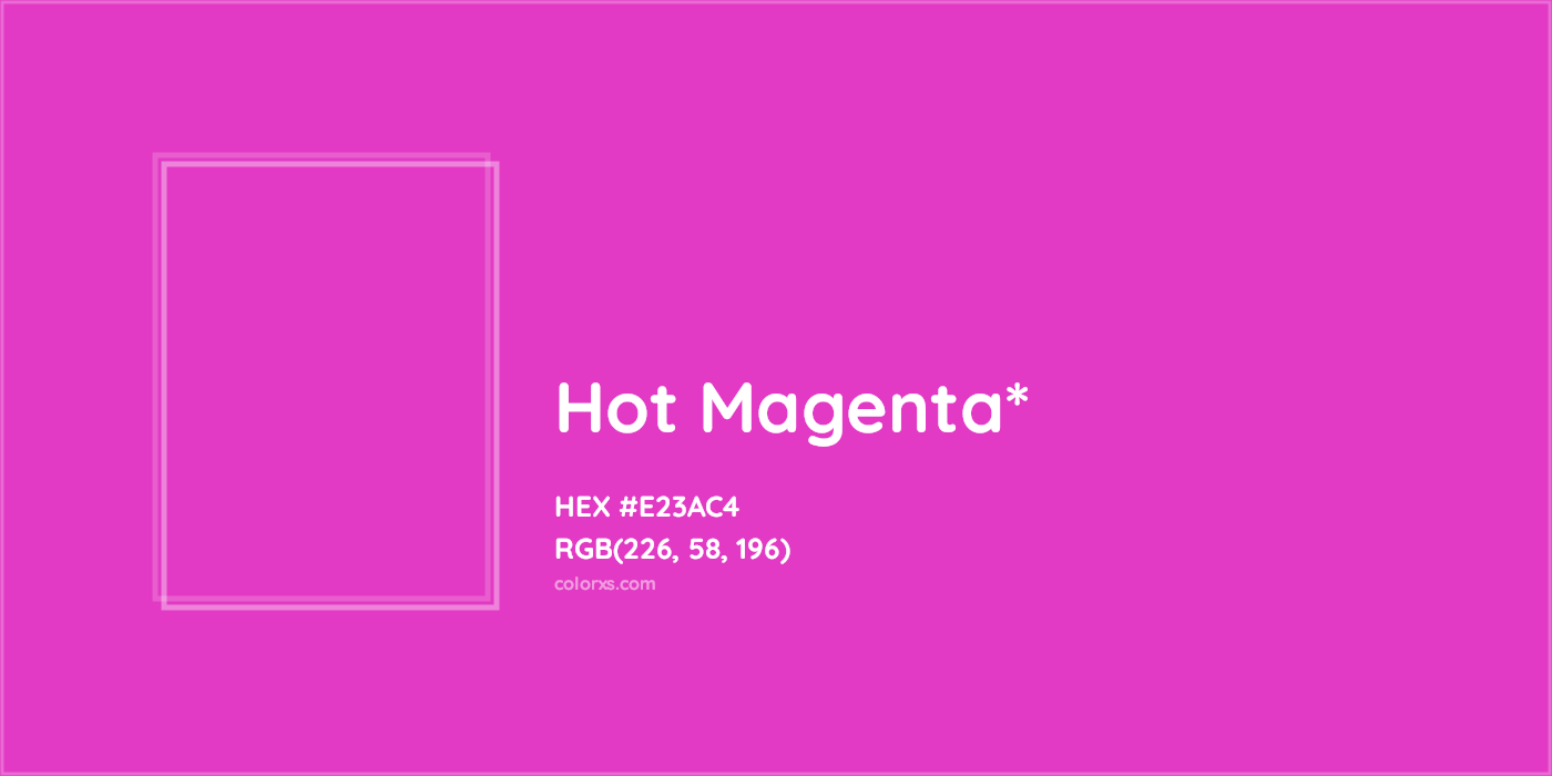 HEX #E23AC4 Color Name, Color Code, Palettes, Similar Paints, Images