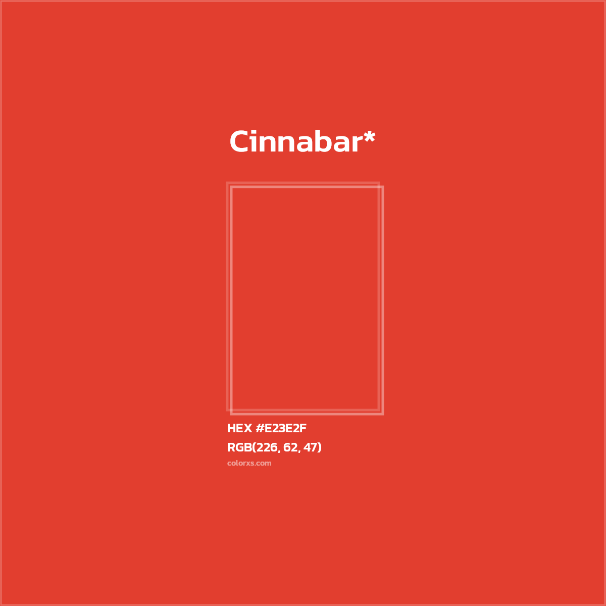 HEX #E23E2F Color Name, Color Code, Palettes, Similar Paints, Images