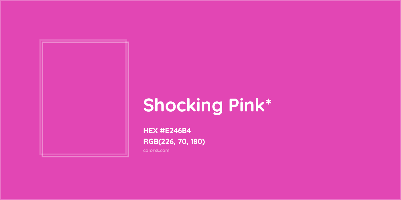 HEX #E246B4 Color Name, Color Code, Palettes, Similar Paints, Images