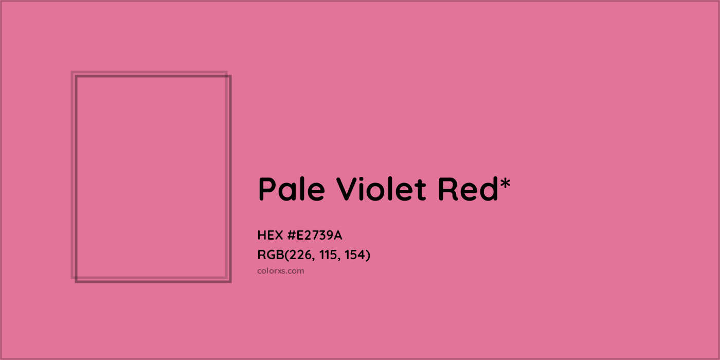 HEX #E2739A Color Name, Color Code, Palettes, Similar Paints, Images