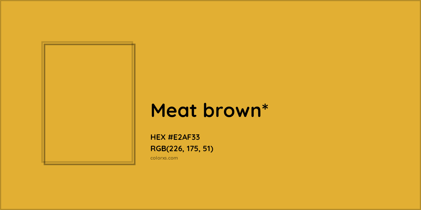 HEX #E2AF33 Color Name, Color Code, Palettes, Similar Paints, Images