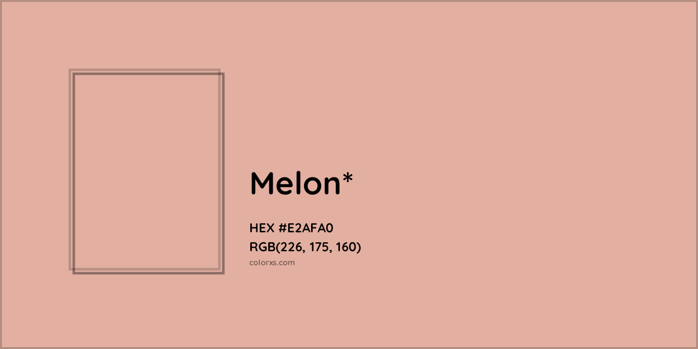 HEX #E2AFA0 Color Name, Color Code, Palettes, Similar Paints, Images