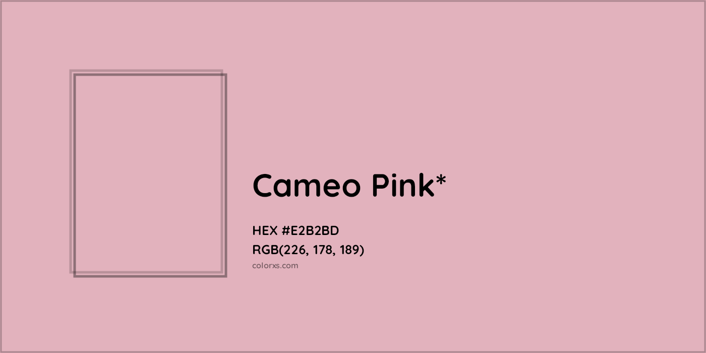 HEX #E2B2BD Color Name, Color Code, Palettes, Similar Paints, Images