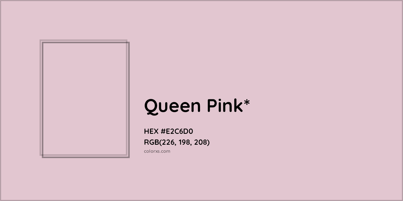 HEX #E2C6D0 Color Name, Color Code, Palettes, Similar Paints, Images