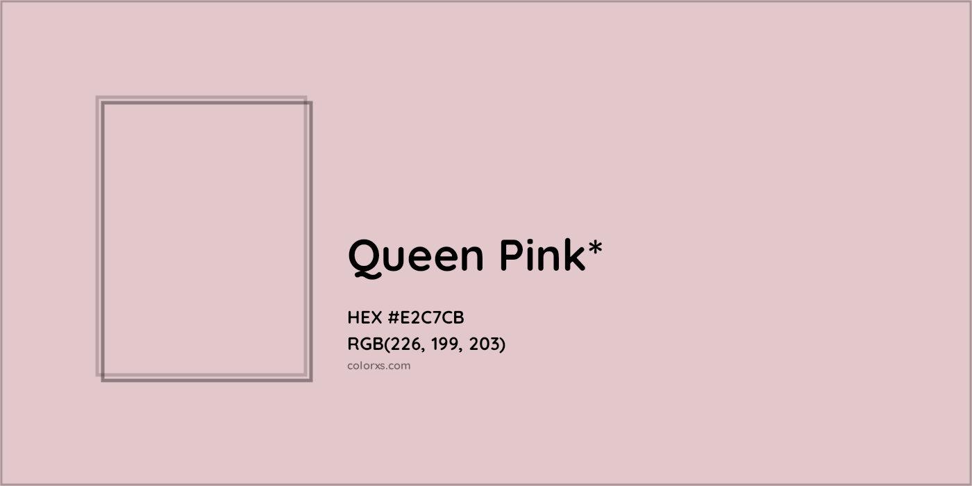 HEX #E2C7CB Color Name, Color Code, Palettes, Similar Paints, Images