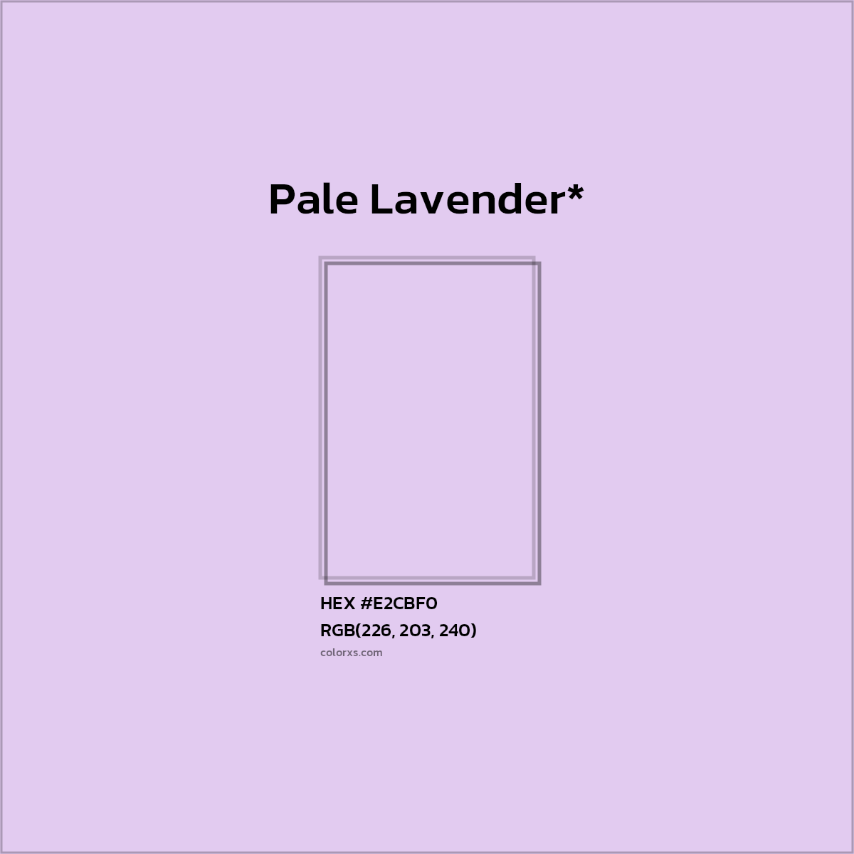 HEX #E2CBF0 Color Name, Color Code, Palettes, Similar Paints, Images