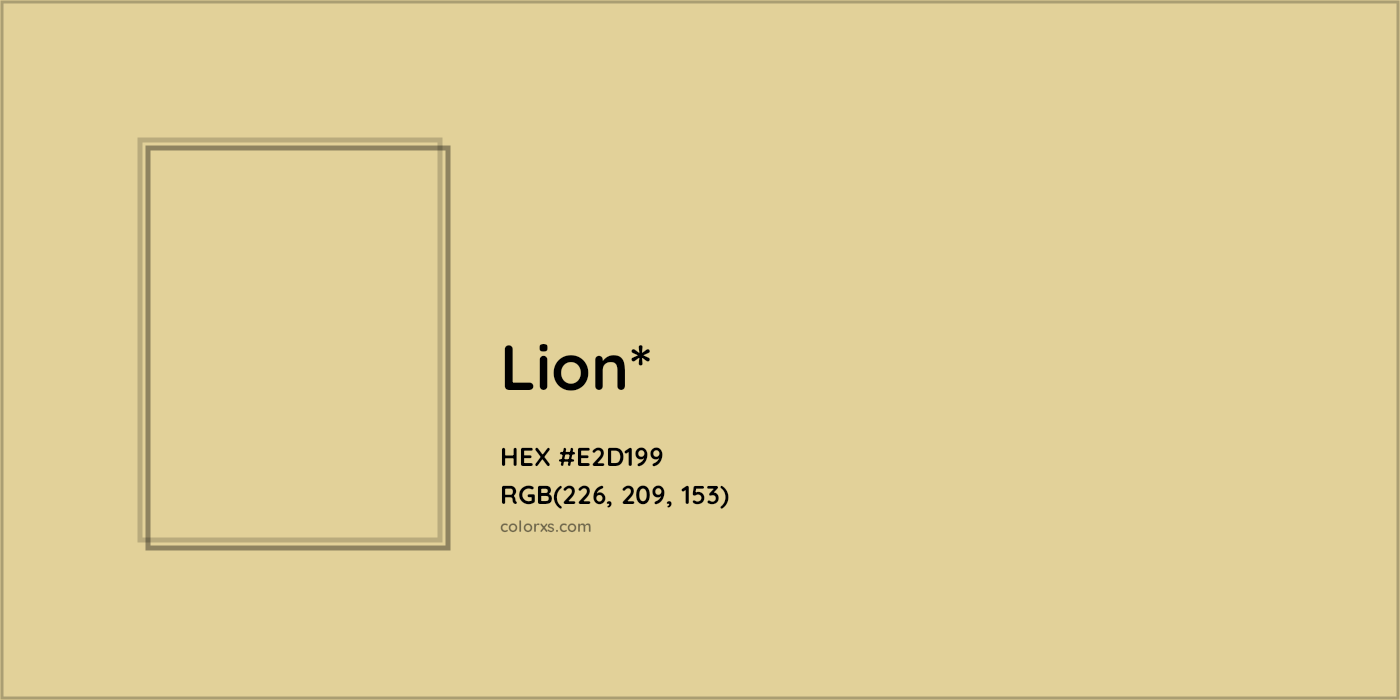 HEX #E2D199 Color Name, Color Code, Palettes, Similar Paints, Images