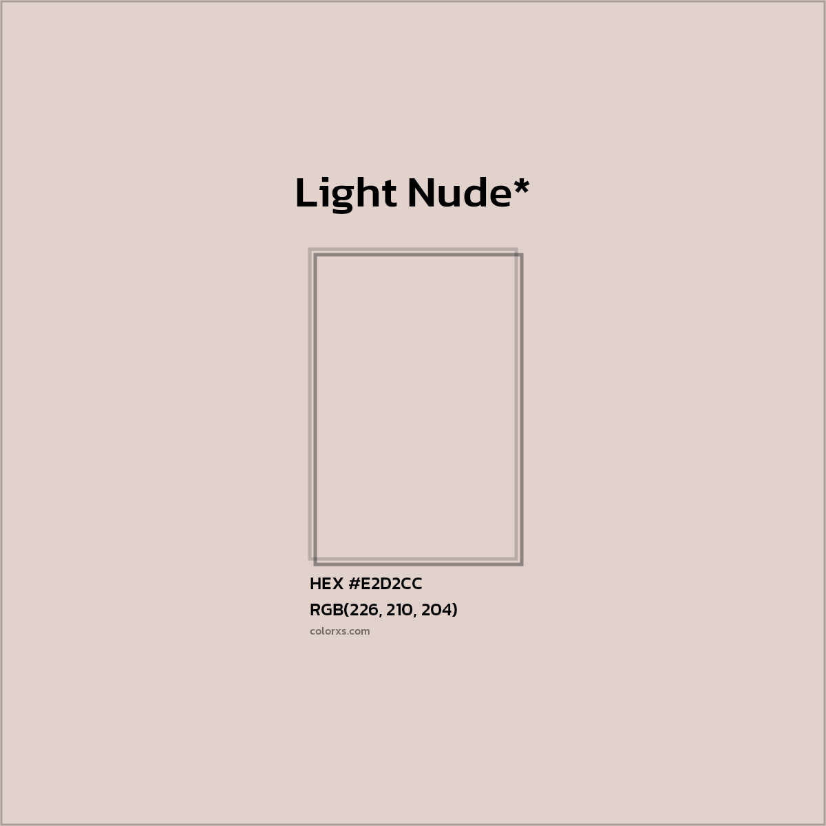 HEX #E2D2CC Color Name, Color Code, Palettes, Similar Paints, Images