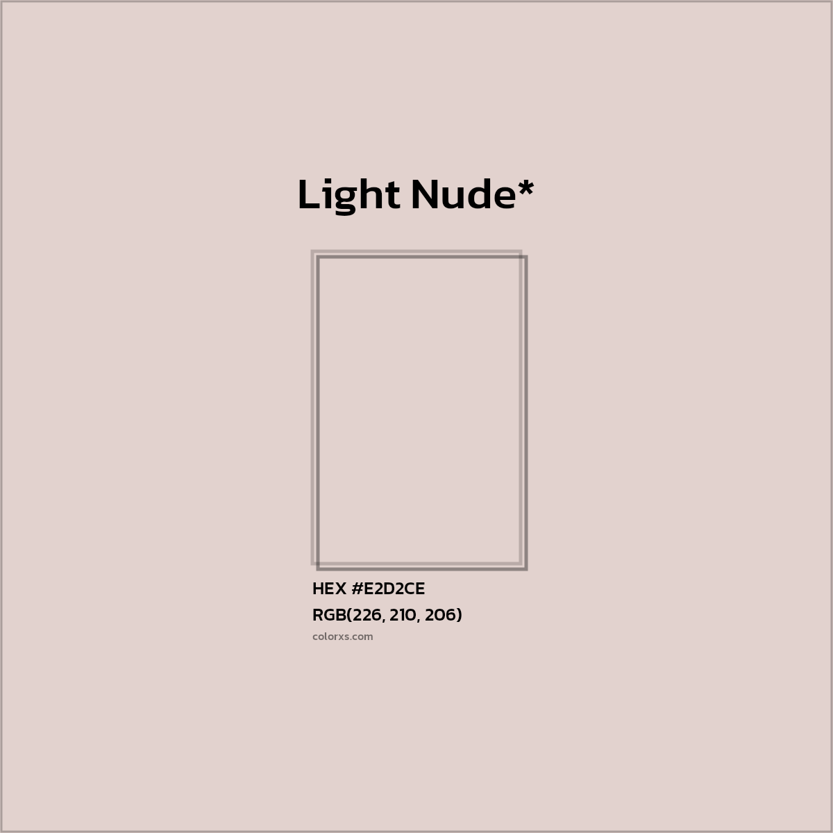 HEX #E2D2CE Color Name, Color Code, Palettes, Similar Paints, Images