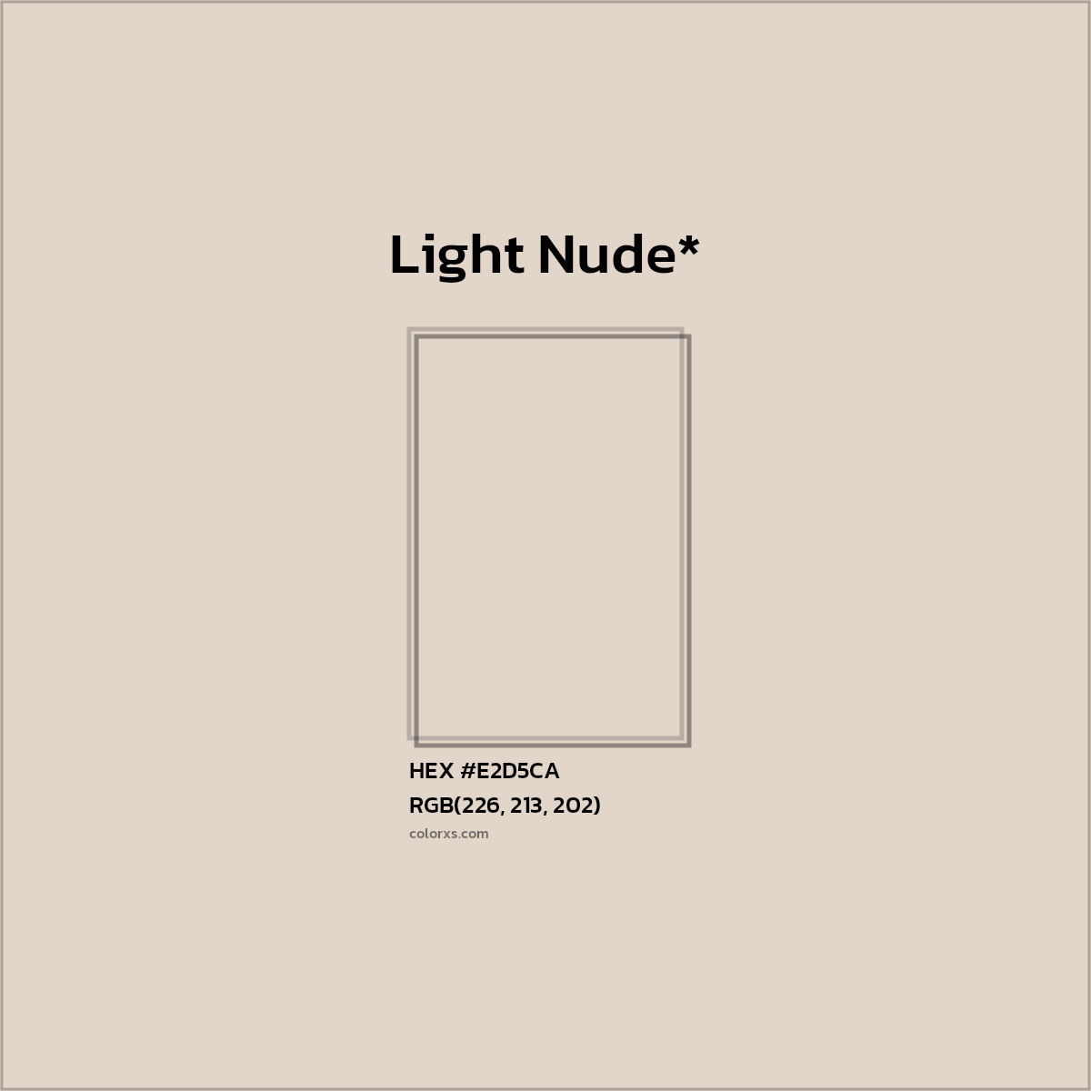 HEX #E2D5CA Color Name, Color Code, Palettes, Similar Paints, Images