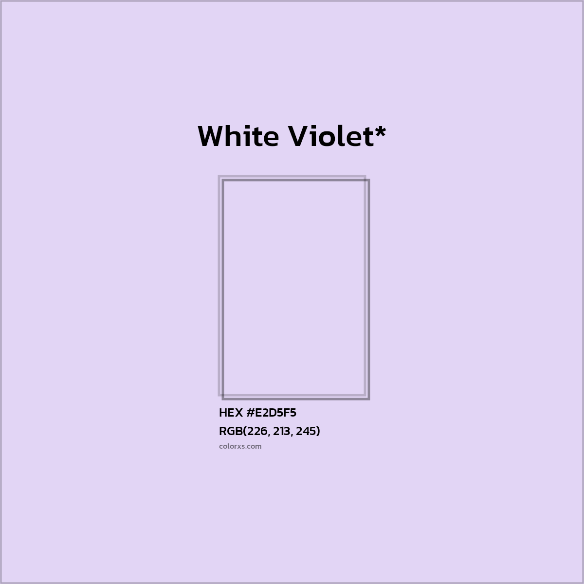HEX #E2D5F5 Color Name, Color Code, Palettes, Similar Paints, Images