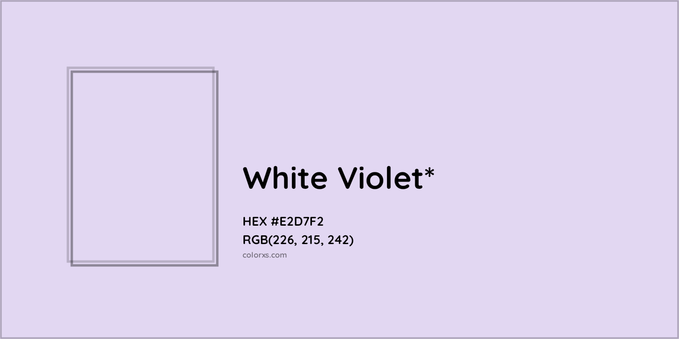 HEX #E2D7F2 Color Name, Color Code, Palettes, Similar Paints, Images