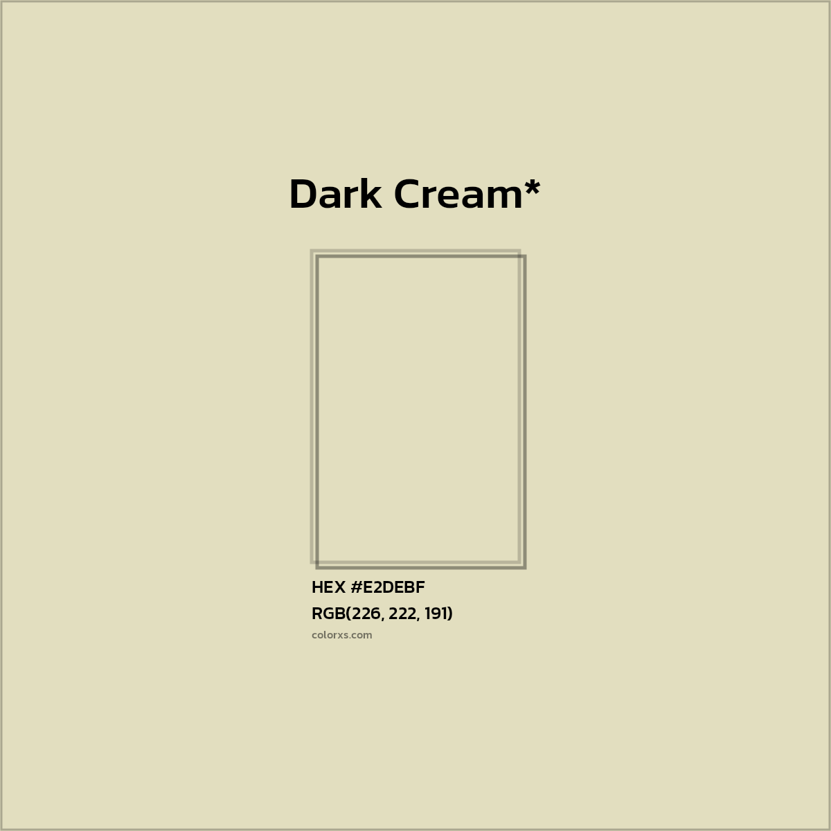 HEX #E2DEBF Color Name, Color Code, Palettes, Similar Paints, Images