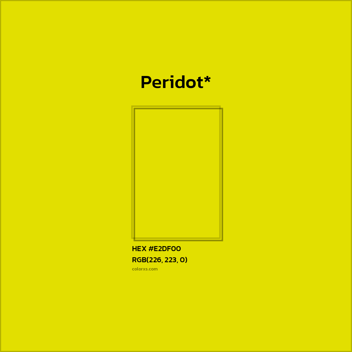 HEX #E2DF00 Color Name, Color Code, Palettes, Similar Paints, Images