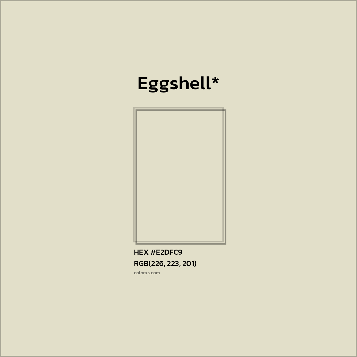HEX #E2DFC9 Color Name, Color Code, Palettes, Similar Paints, Images