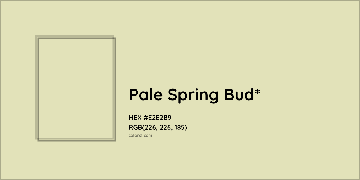 HEX #E2E2B9 Color Name, Color Code, Palettes, Similar Paints, Images