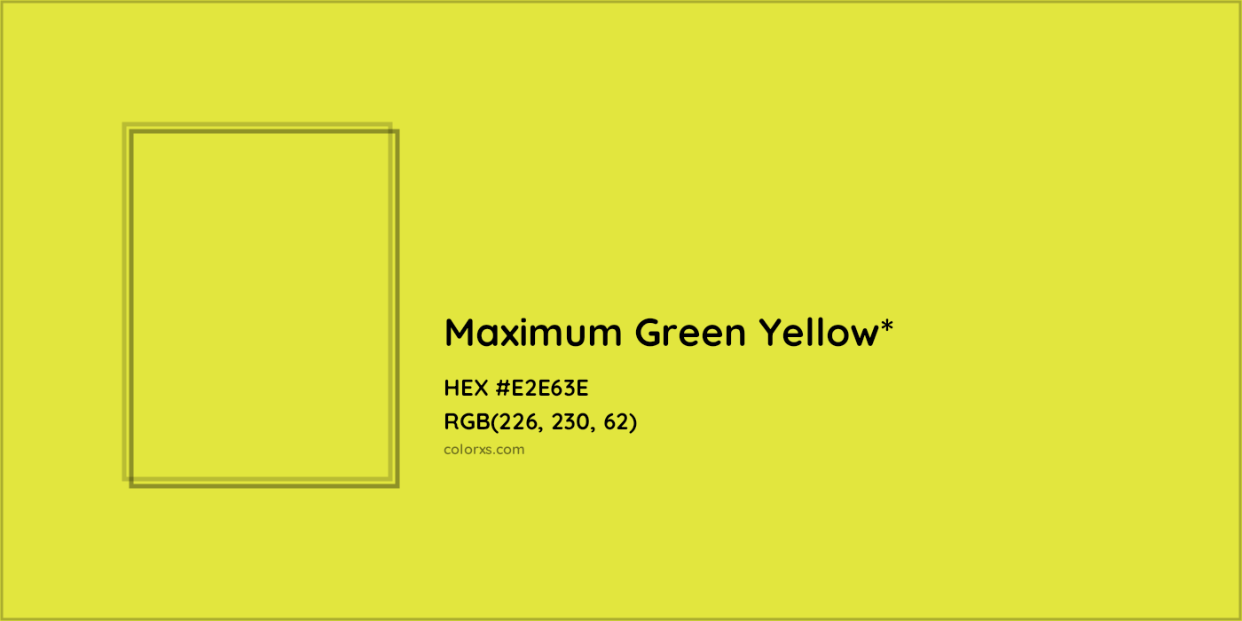 HEX #E2E63E Color Name, Color Code, Palettes, Similar Paints, Images