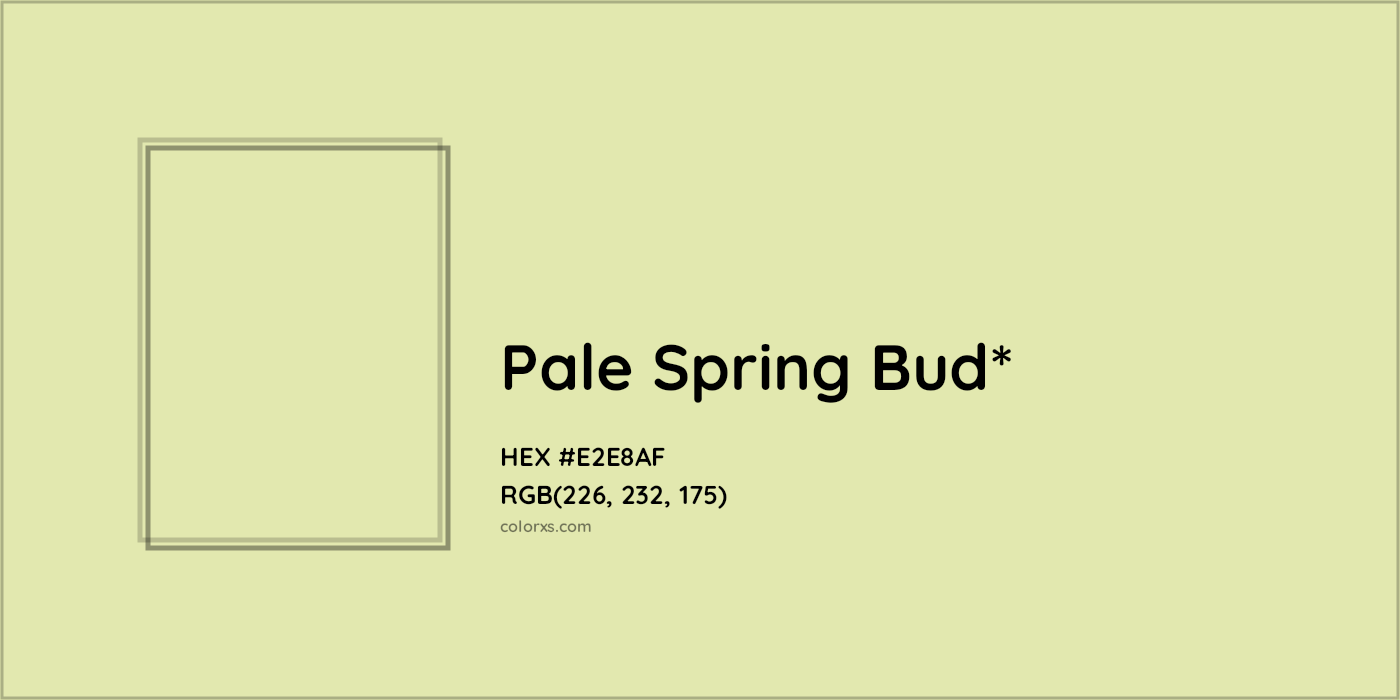 HEX #E2E8AF Color Name, Color Code, Palettes, Similar Paints, Images