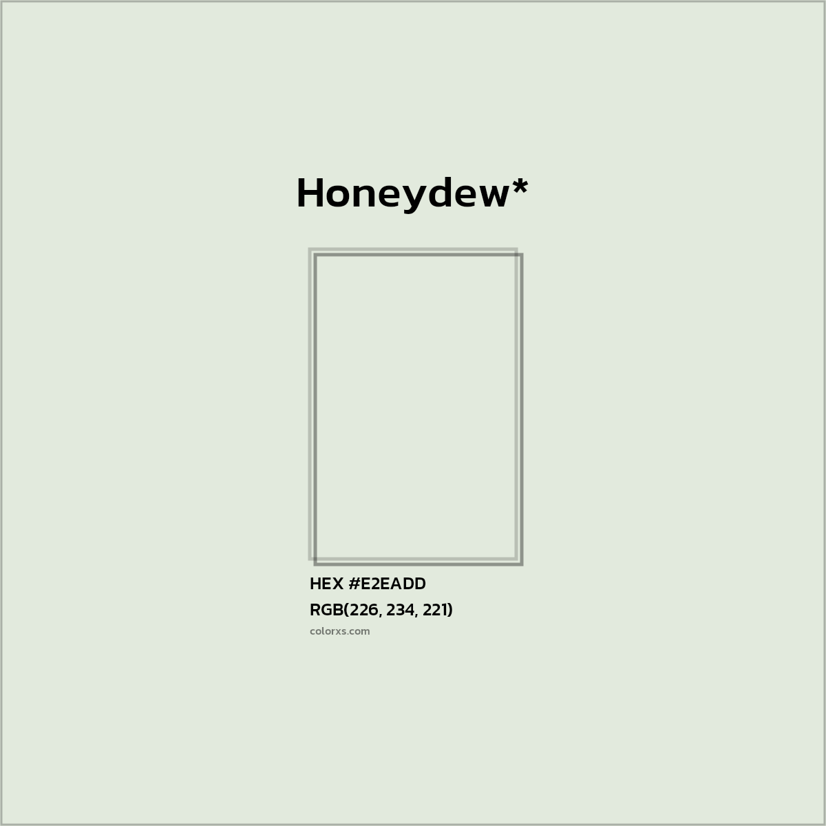 HEX #E2EADD Color Name, Color Code, Palettes, Similar Paints, Images
