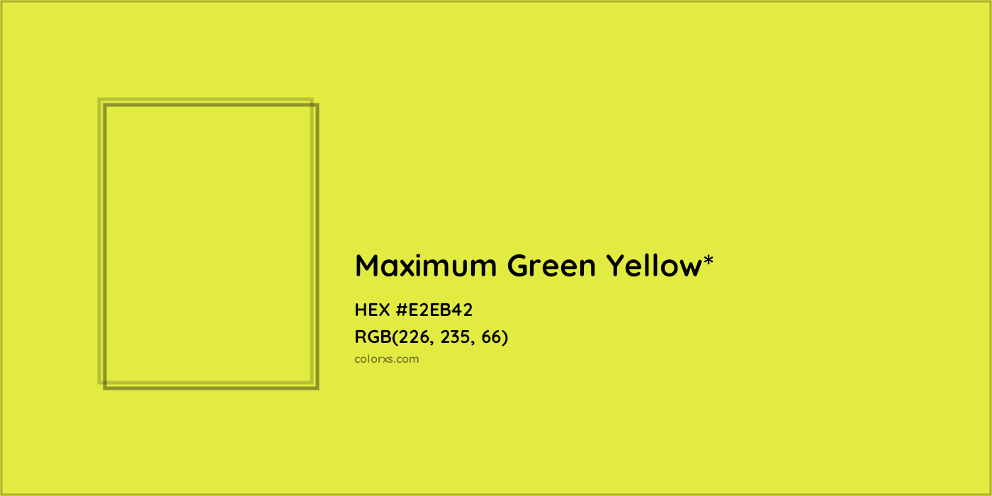 HEX #E2EB42 Color Name, Color Code, Palettes, Similar Paints, Images