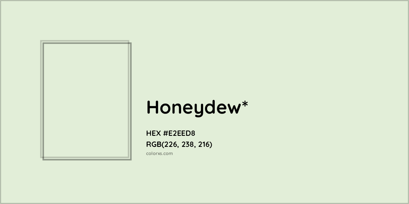 HEX #E2EED8 Color Name, Color Code, Palettes, Similar Paints, Images