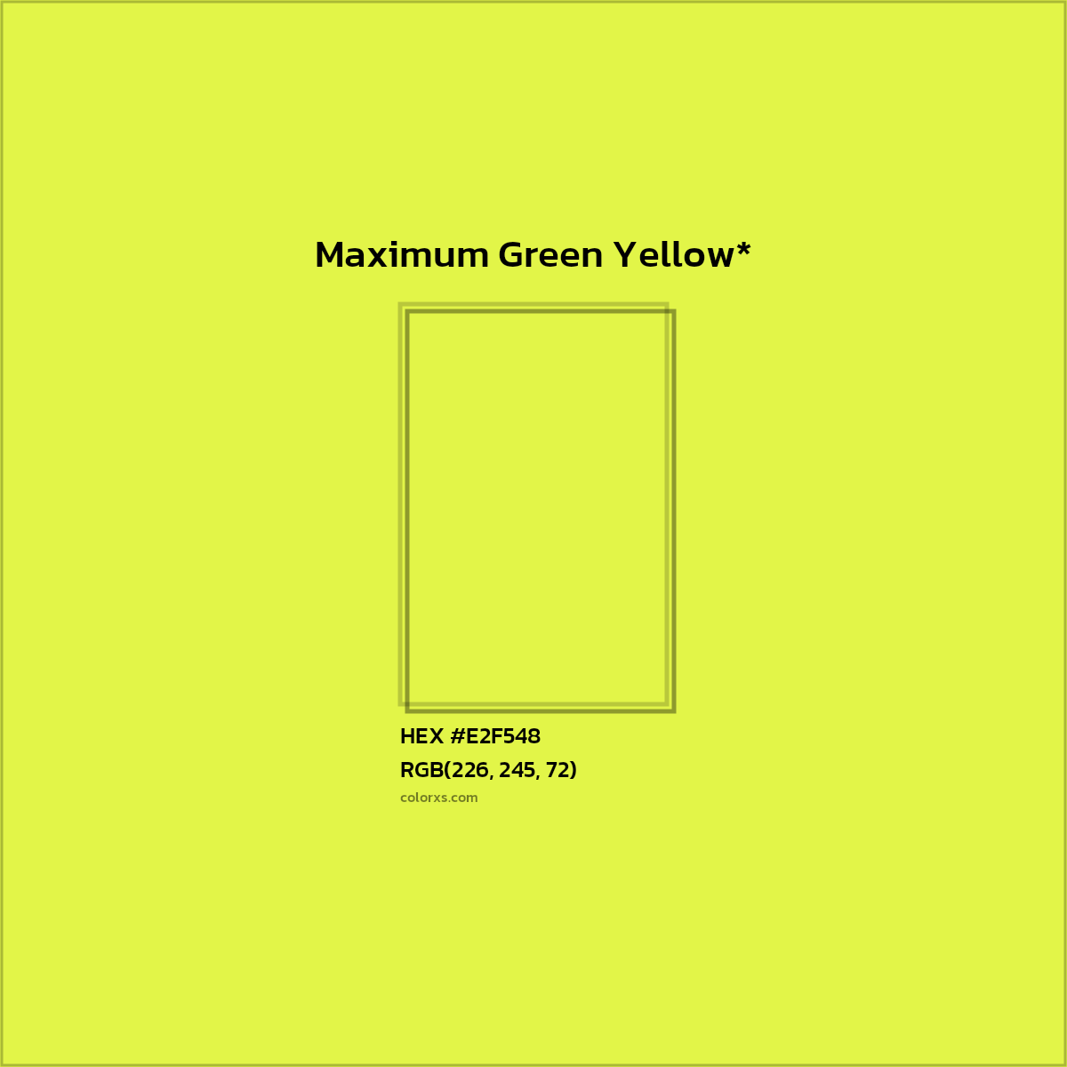 HEX #E2F548 Color Name, Color Code, Palettes, Similar Paints, Images
