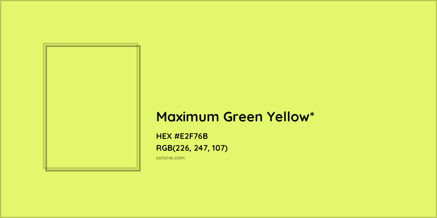 HEX #E2F76B Color Name, Color Code, Palettes, Similar Paints, Images