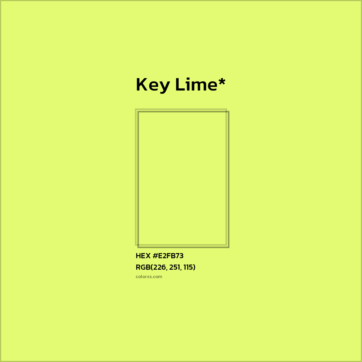 HEX #E2FB73 Color Name, Color Code, Palettes, Similar Paints, Images