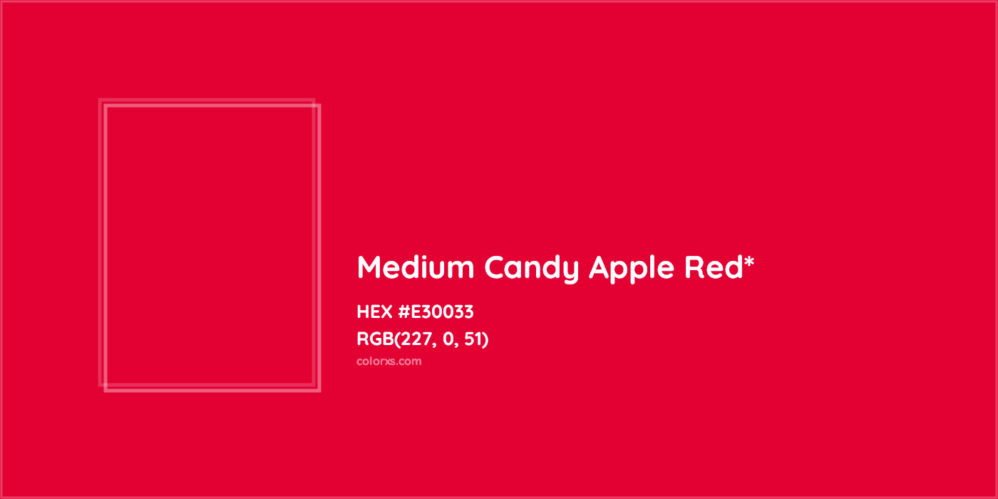 HEX #E30033 Color Name, Color Code, Palettes, Similar Paints, Images