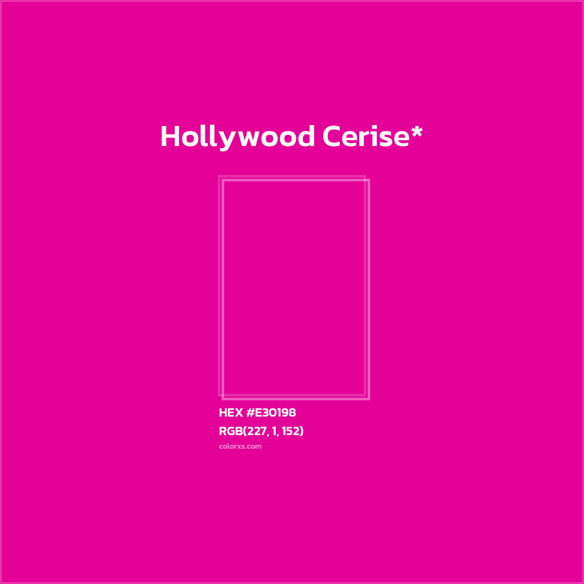 HEX #E30198 Color Name, Color Code, Palettes, Similar Paints, Images