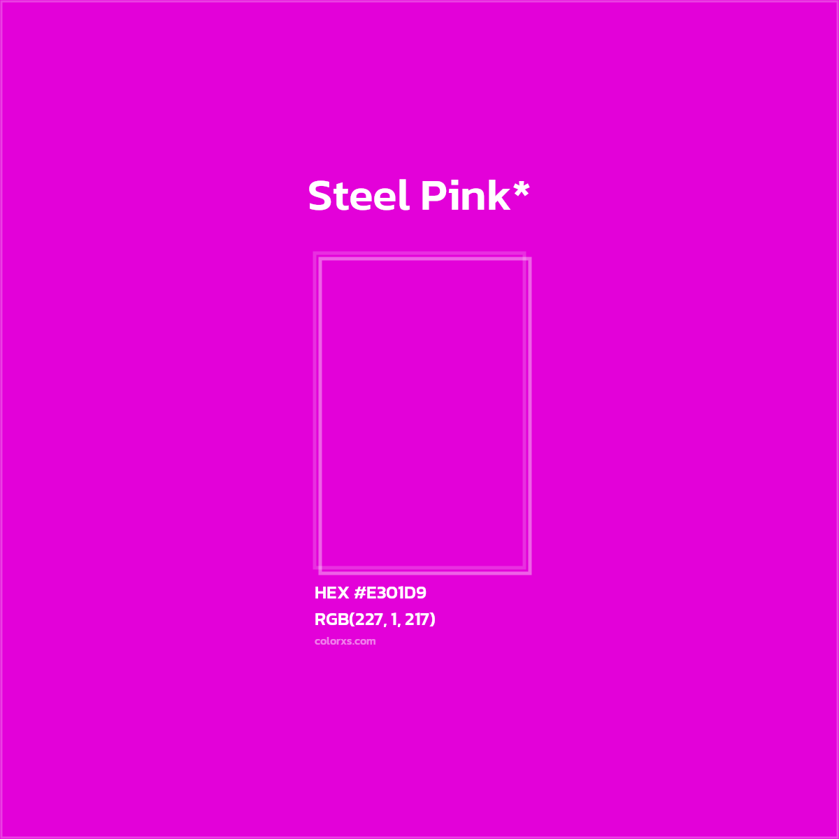 HEX #E301D9 Color Name, Color Code, Palettes, Similar Paints, Images