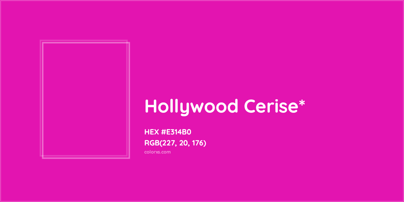 HEX #E314B0 Color Name, Color Code, Palettes, Similar Paints, Images